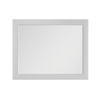 Зеркало LaFenice 80x70 FNC-02-CUB-B-80-60 белое матовое с подсветкой