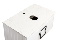 Столешница LaFenice Granite FNC-03-PL01-90 белый мрамор