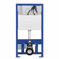 Инсталляция Sapbox 108C.500.01.808SS-CH для унитаза с кнопкой смыва хром глянцевый