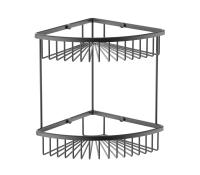 Полка для ванной Wonzon & Woghand WW-4128-BGM темный графит брашированная