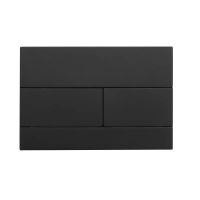 Кнопка смыва Wonzon & Woghand WW-IB235-MB черная матовая механическая