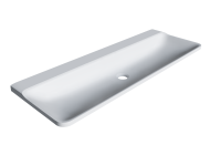 Мебельная раковина Madera Solo 4680173710461 120 см белая глянцевая