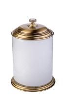 Ведро для мусора Boheme Royal Cristal 10934-BR бронза