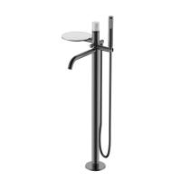 Смеситель напольный Boheme Stick 129-GM-MR-GR графит