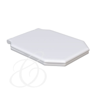Крышка-сиденье Caprigo Tempo G-007 белое
