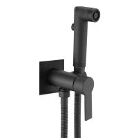 Смеситель гигиенический Esko SMH06 Black черный матовый встраиваемый