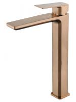 Смеситель для раковины Wonzon & Woghand Diamond WW-88239011-BRG розовое золото брашированный
