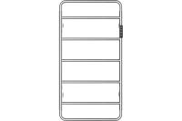 Полотенцесушитель электрический Wonzon & Woghand Wismar WW-AL202-BR никель брашированный