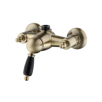 Смеситель для душа Caprigo Adria-Uno Black Edition 02B-517-vot бронза