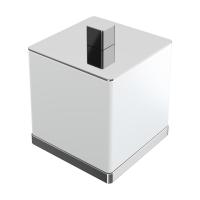 Стакан для ватных дисков Boheme Qubic 10964-CR хром