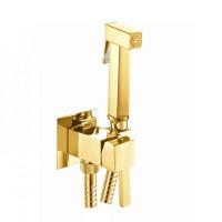 Смеситель гигиенический Webert Pegaso PE870303010 золото глянцевый с внутренней частью