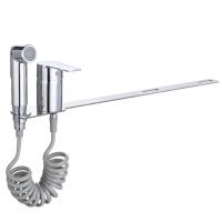 Смеситель гигиенический Voda Level LV10 хром глянцевый на борт унитаза