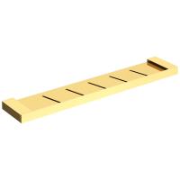 Полка для ванной Boheme Qubic 10736-G золото