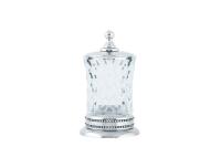 Стакан для ватных дисков Boheme Brillante 10444 хром