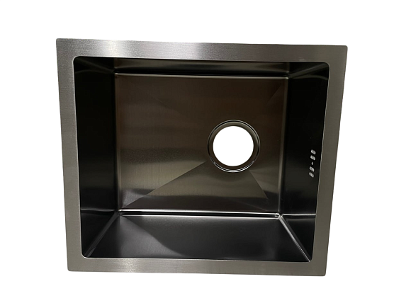 Мойка из нержавеющей стали Santegro 40 см STR3844BL графит