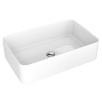 Накладная раковина Kirovit Олимпия 4640021064269 55 см белая