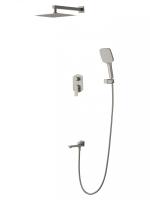 Душевой комплект Wonzon & Woghand Forza WW-939031-BN никель брашированный встраиваемый