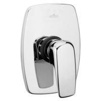 Встраиваемый cмеситель для ванны и душа Webert Kimono KI880101015 хром глянцевый