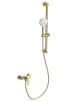 Смеситель для душа Wonzon & Woghand WW-AE3103-BG золото брашированный с гарнитуром