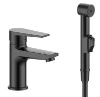 Смеситель для раковины Esko Budapest Black BT27HB черный