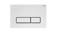 Кнопка смыва Sapbox 310WH0510 для SBOX310 белая с хромом