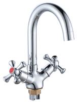 Смеситель для раковины Voda Laguna LGN26L хром глянцевый