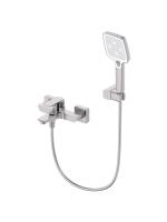 Смеситель для ванны Wonzon & Woghand Forza WW-639031-1-BN никель брашированный с душевым гарнитуром