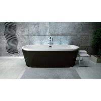 Ванна акриловая Riho Inspire 180x80 B091001220 черная матовая отдельно стоящая