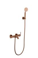 Смеситель для ванны Boheme Eterna 173-CB брашированная медь с душевым гарнитуром