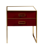 Тумба с раковиной Armadi Art Monaco 80 см 866-080-RG бордо