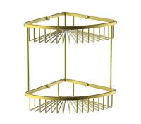 Полка для ванной Wonzon & Woghand WW-4128-BG золото брашированная