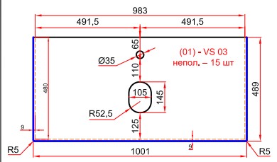 Столешница LaFenice Granite FNC-03-VS03-100 черный мрамор