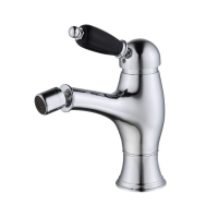 Смеситель для биде Caprigo Adria-Uno Black Edition 02B-533-crm хром