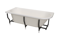 Ванна акриловая Radomir Вальс 170x70 L 1-01-0-1-1-338 c каркасом