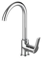 Смеситель для кухонной мойки Voda Wave WA519 хром