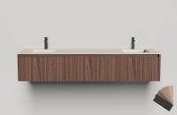 Тумба под встраиваемую раковину Salini Domino 200 см 27D220DIN окрашивание по RAL шпон