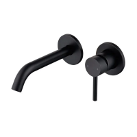 Встраиваемый смеситель Caprigo Don 53-027-NER черный