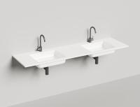 Подвесная раковина Salini Onda 1402202MF 50 см белая матовая