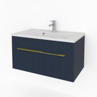 Тумба под раковину Kакса-А Sharm 005280 100 см синяя