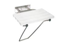 Сиденье Bemeta Help Program 301102182 белое откидное с опорной ножкой