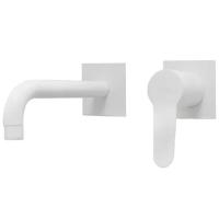 Встраиваемый смеситель для раковины Webert Sax Evolution SE830606740 белый матовый