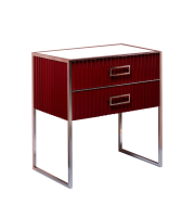 Тумба с раковиной Armadi Art Monaco 80 см 866-080-RCR бордо