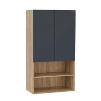 Шкаф Onika Маркус 306012 60 см серый матовый и дуб сонома