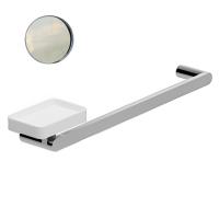 Полотенцедержатель Webert Living LV501601345 никель матовый с мыльницей