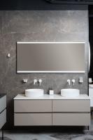 Тумба под раковину Armadi Art Vallessi 837-140-GS 140 см серая