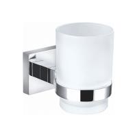 Стакан для зубных щеток Wonzon & Woghand Polo WW-8921 хром глянцевый с держателем