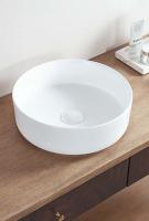 Накладная раковина Armadi Art Vallessi 35 см 884-WG белая