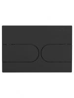 Кнопка смыва Wonzon & Woghand WW-IB233-MB черная матовая механическая