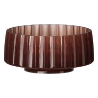 Накладная раковина Boheme Glow 810-RIB-G-BUR burgundy полиэфирная