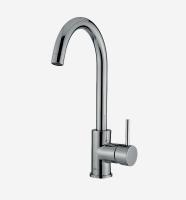 Смеситель для кухонной мойки Webert Yen YN920302345 никель матовый